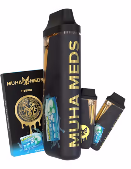 Muha Meds Apple Gelato Ice Disposable 1000MG