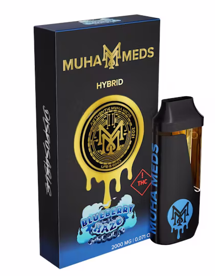 Muha Meds Blueberry Haze All-In-On 2000MG