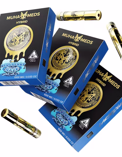 Muha Meds Blueberry Haze (H) – Distillate Cart – 1g
