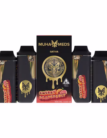 Muha Meds Cherry Grapefruit Disposable 1000MG