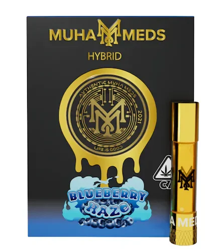 Muha Meds Premium Vape Cartridge - Blueberry Bliss