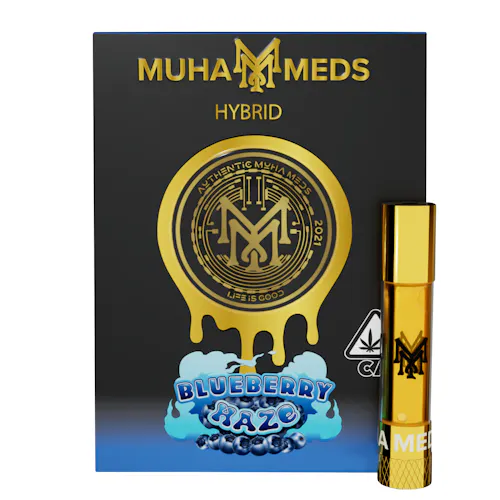 Muha Meds Premium Vape Cartridge - Blueberry Bliss